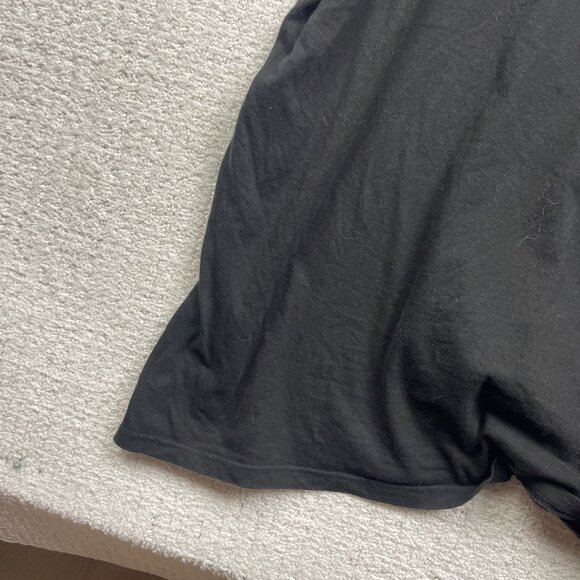 Y2K Learn About Death Metal Retro Kids Distressed Punk Rock Men Sz 2XL Black - Picture 15 of 15